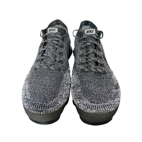 Nike Air Vapormax Flyknit 2017 'Oreo' Mens Shoes Size 13 Black/White 849558 041 - Picture 5 of 16